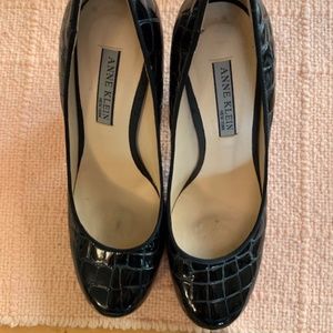 Calvin Klein Black Patent Pumps